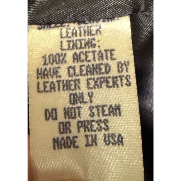 VTG Marvin Richards Leather Overcoat XL Fur Trim Oversized Hooded Butter Soft - Picture 10 of 11